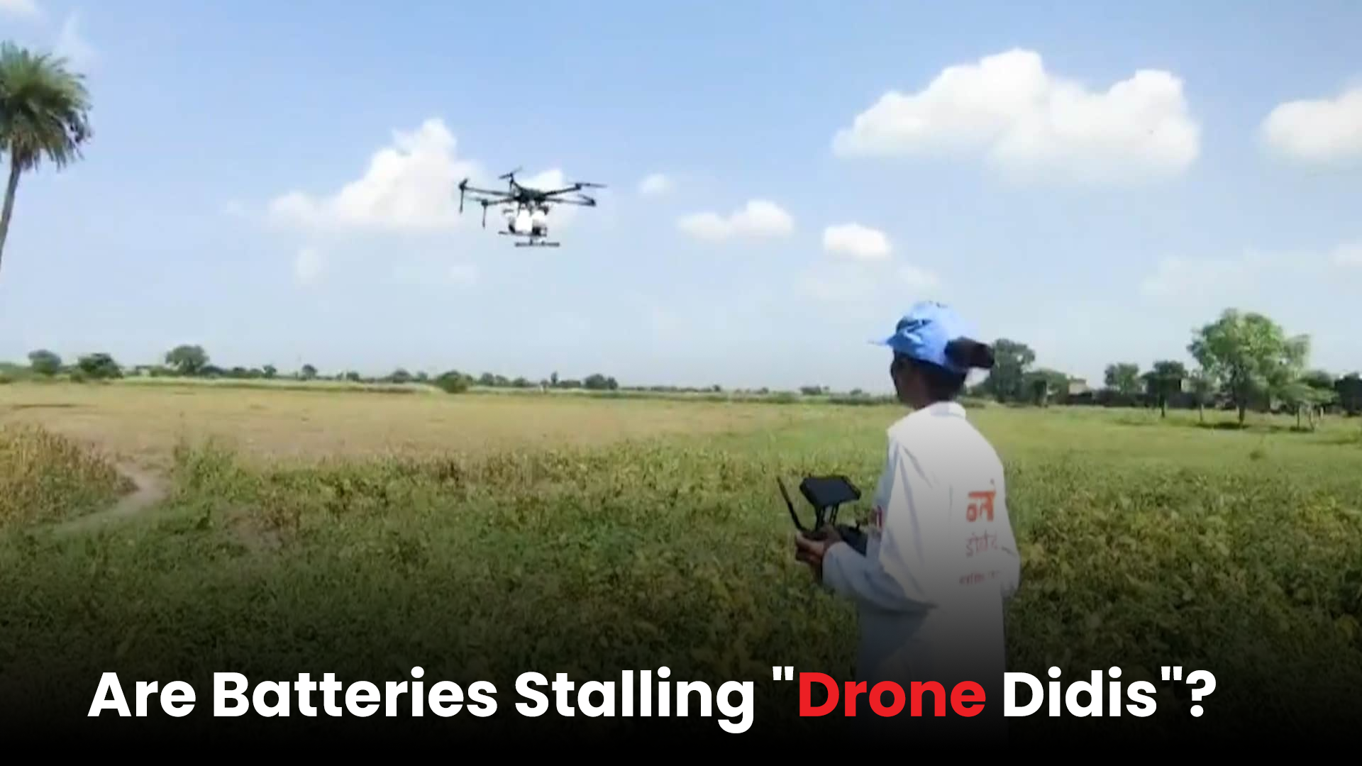 Battery Issues Stall Madhya Pradesh's "Drone Didis"