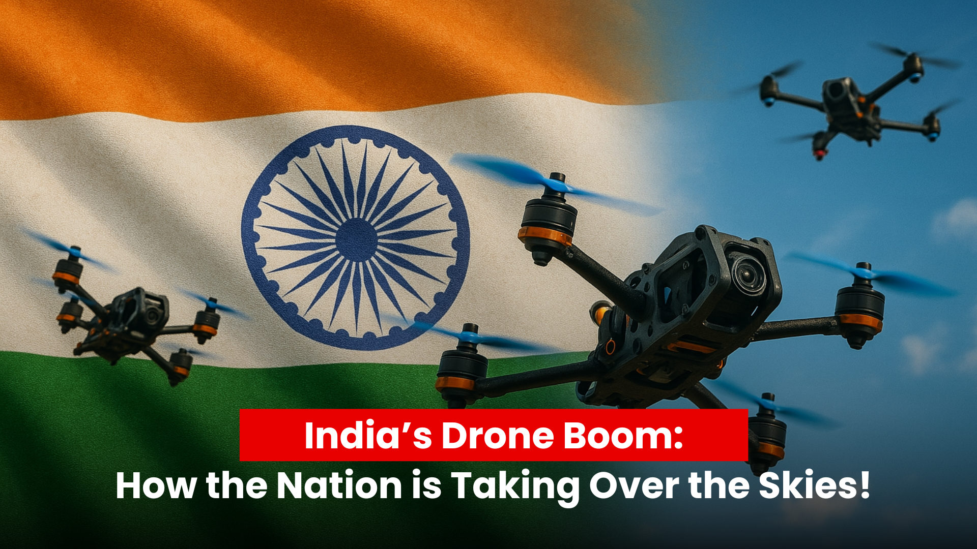 India’s Drone Boom: How the Nation is Taking Over the Skies!