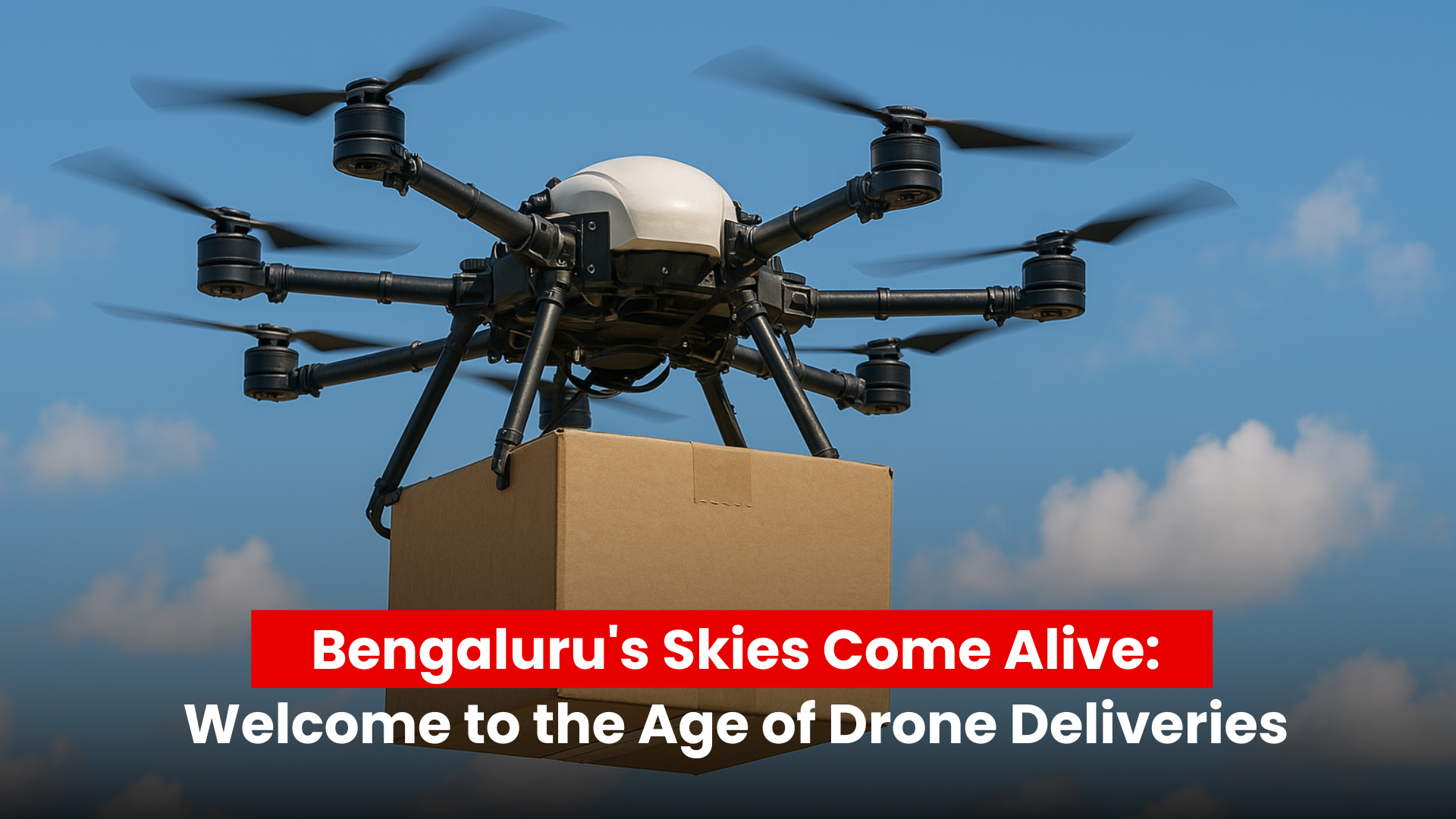 Bengaluru's Skies Abuzz: The Era of Drone Deliveries is Here