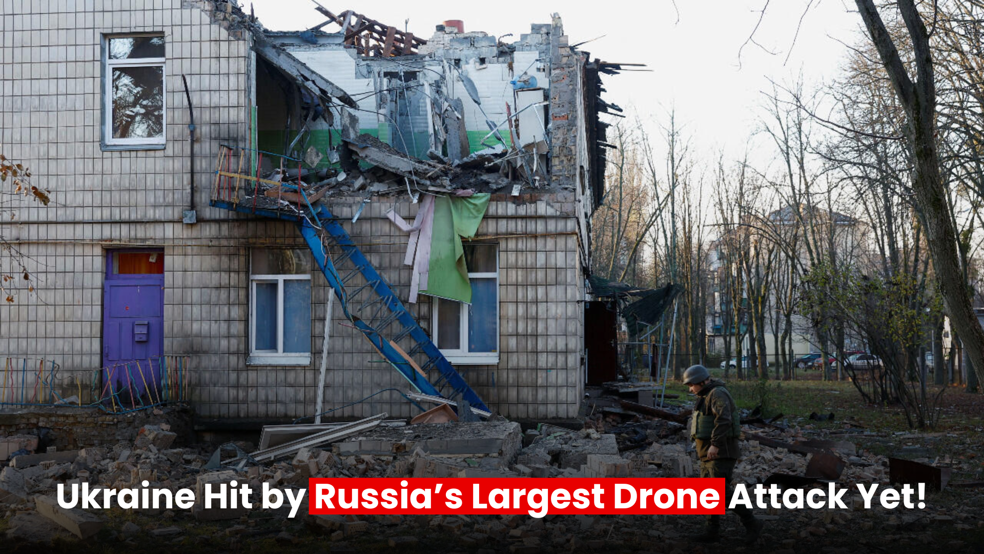 Ukraine Under Siege: Russia’s Biggest Drone Attack Till Now!