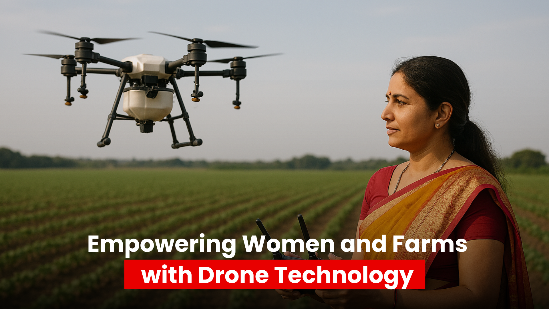 Empowering Women and Farms with Drone Technology