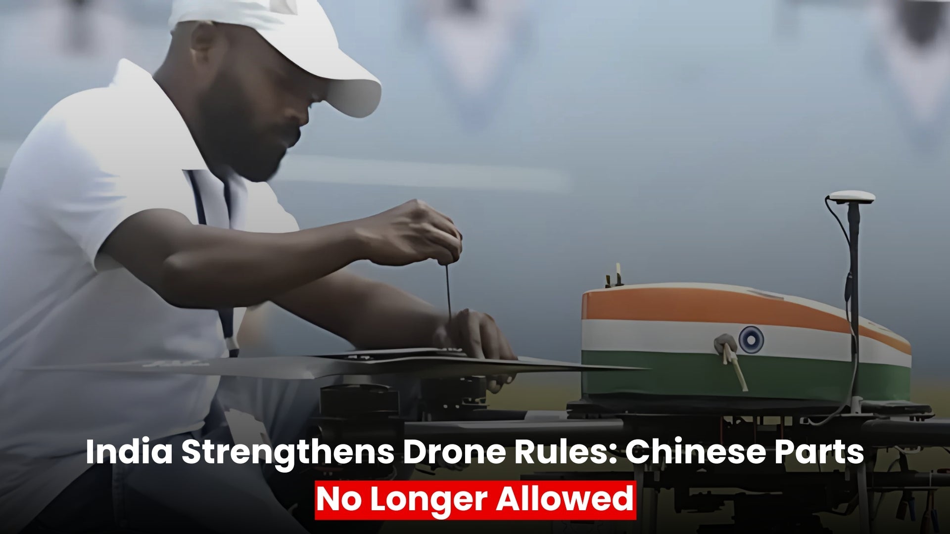 India Tightens Drone Regulations: No Place for Chinese Parts