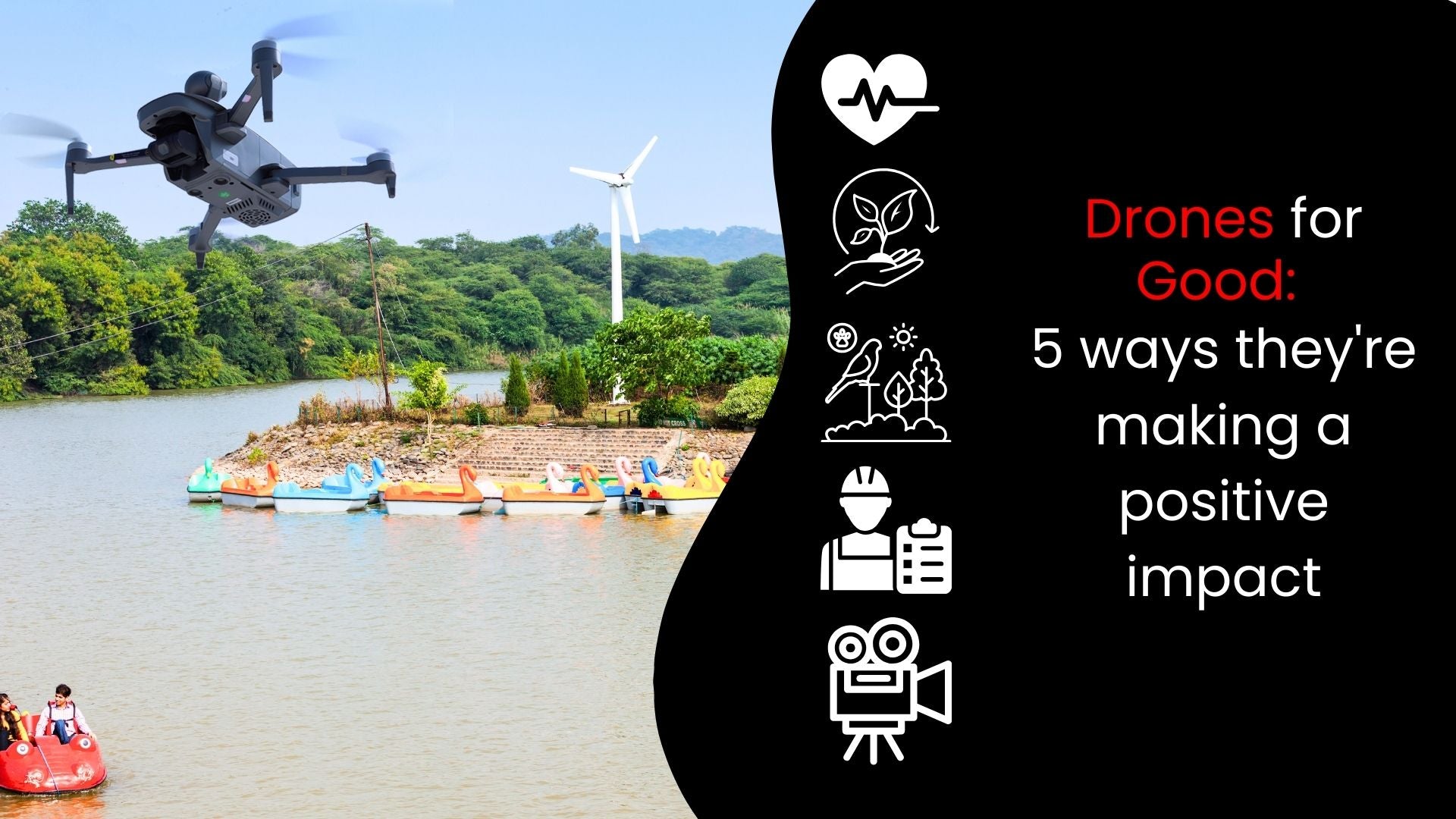 Drones for Good: 5 Ways They're Making a Positive Impact