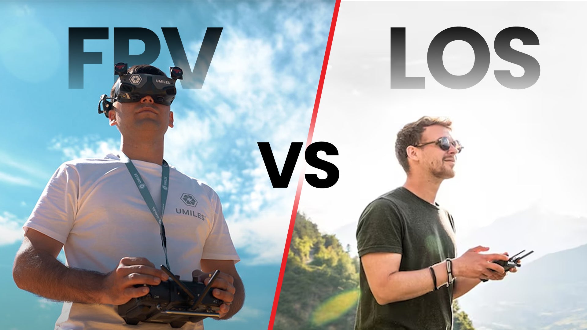 LOS vs FPV Drones