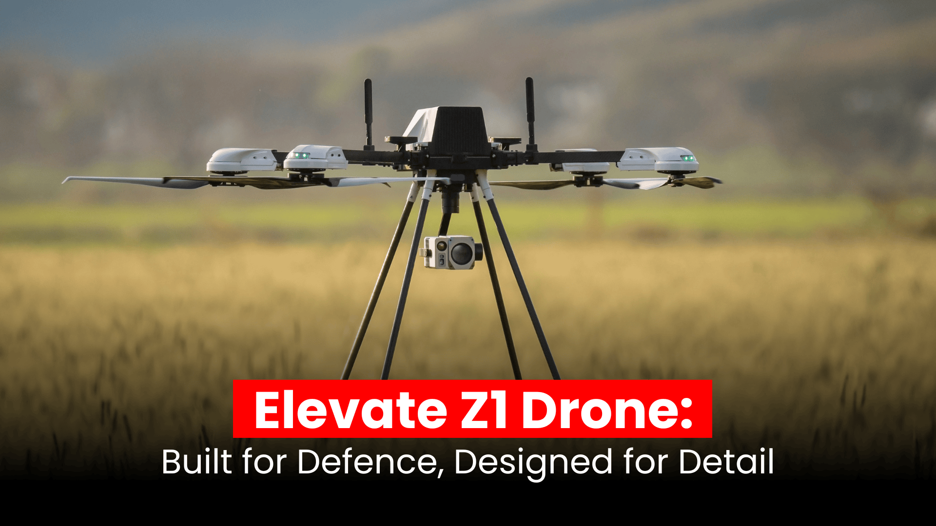 Elevate Z1 vehicle designed and built for defense applications