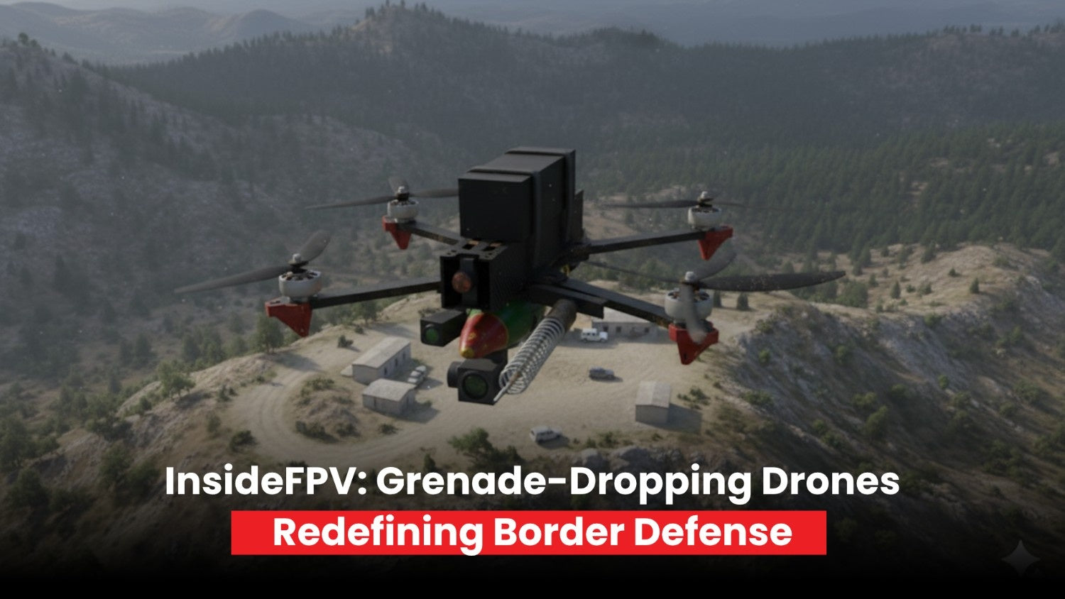 How Grenade Dropping Drones Are Shaping the Future of Border Security