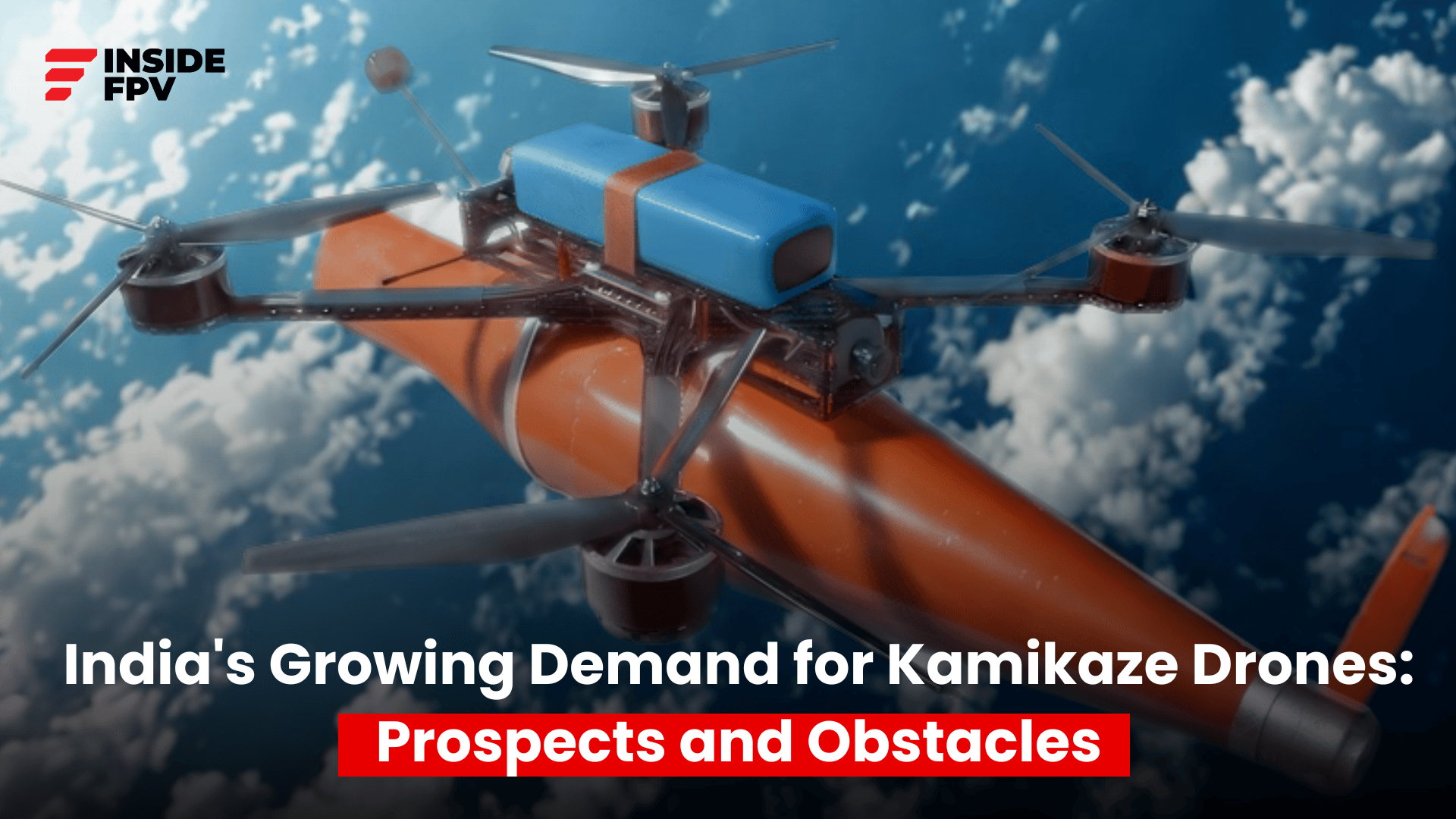 Indian military personnel deploying a kamikaze drone during a field demonstration, highlighting growing defense technology adoption