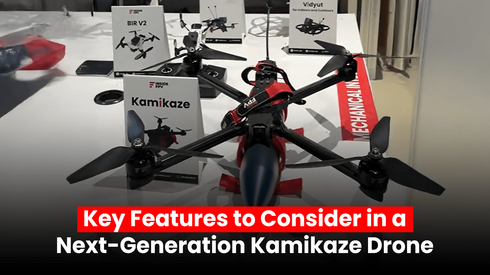 For Military & Defense: Identifying Critical Kamikaze Drone Capabilities