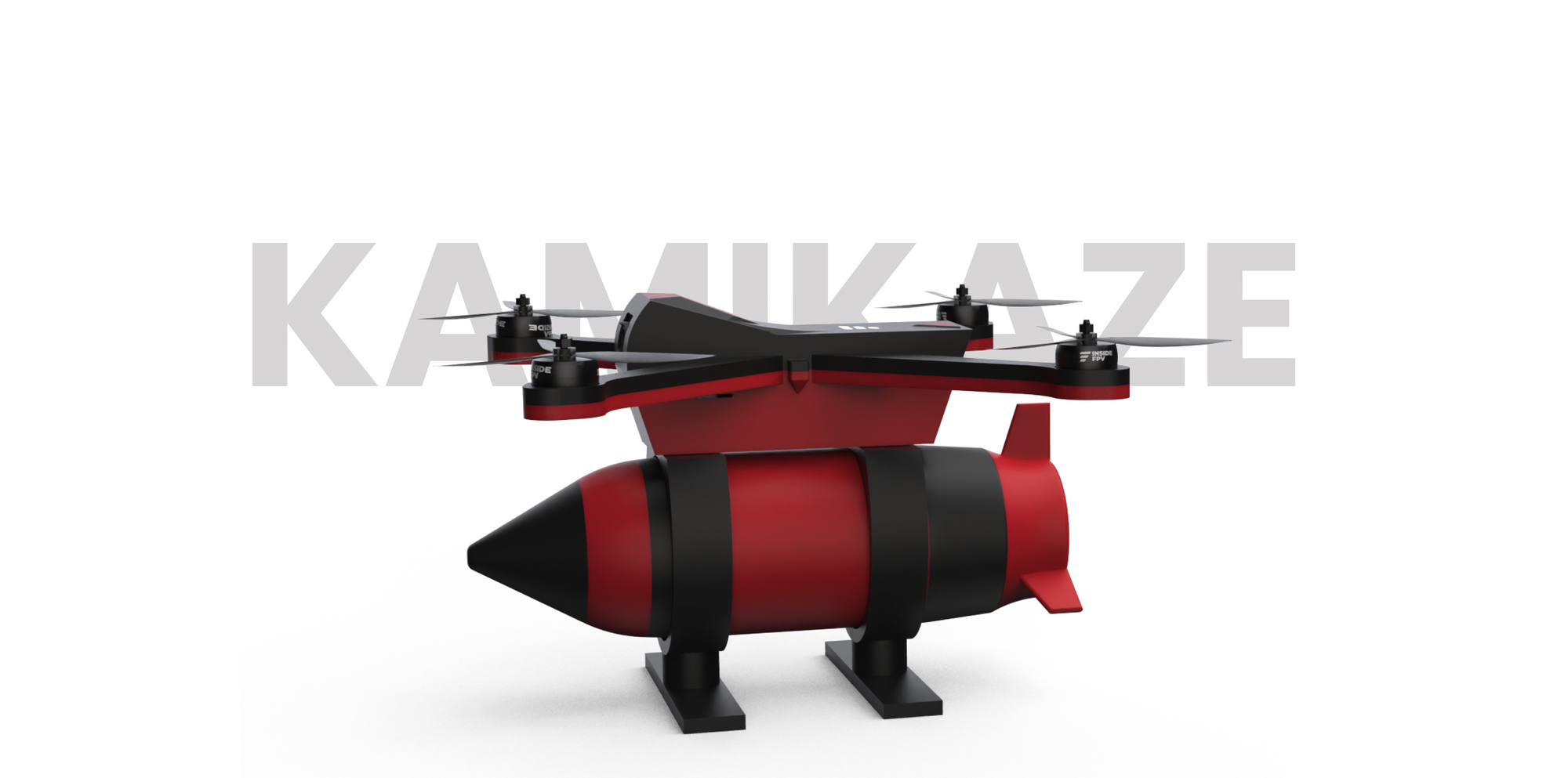 Kamikaze Drone Kit insideFPV