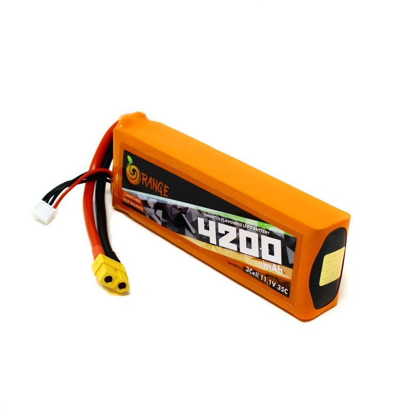 ORANGE 4200mAh 3S 35C (11.1 v) Lithium Polymer Battery Pack