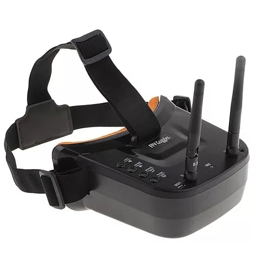 Raceband 40ch 5.8G FPV Goggles with built in 1200mAh Battery