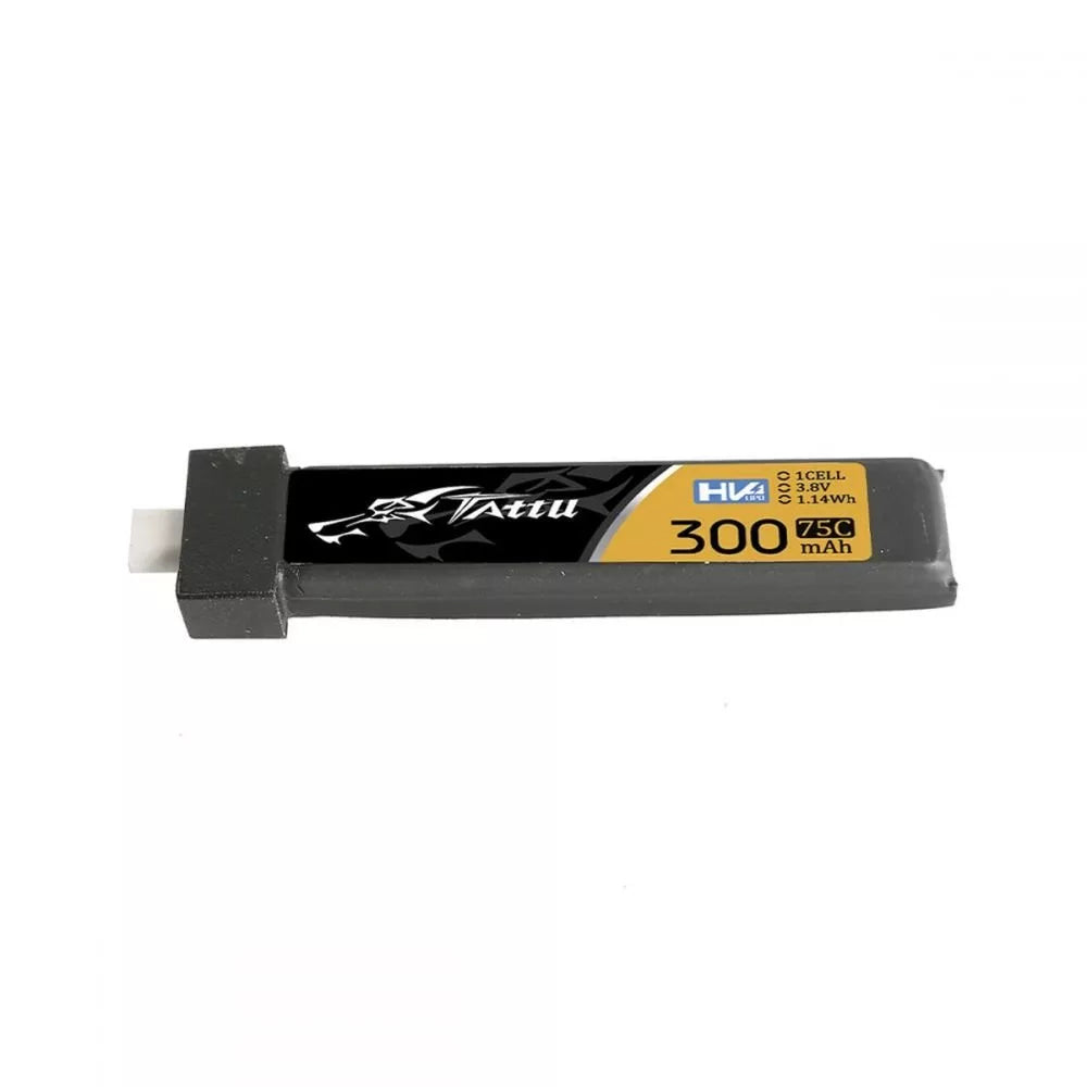 TATTU 300mAh 3.8V HV 75C 1S1P LIPO BATTERY insideFPV Batteries and Chargers LiPo Battery