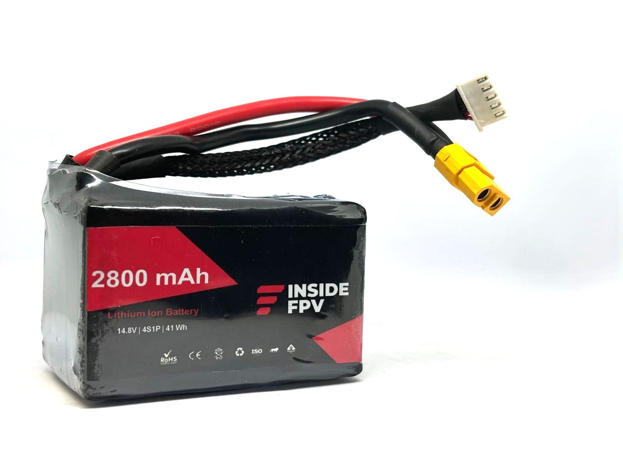 InsideFPV Lithium Ion 2800mAh 4S Battery - insideFPV