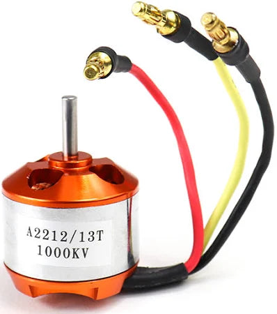 A2212 1000 KV BLDC Brushless DC Motor for Drone (Soldered Connector)