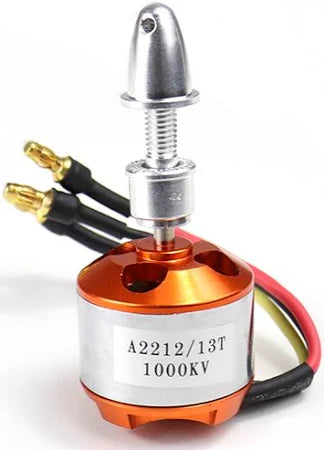 A2212 1000 KV BLDC Brushless DC Motor for Drone (Soldered Connector)