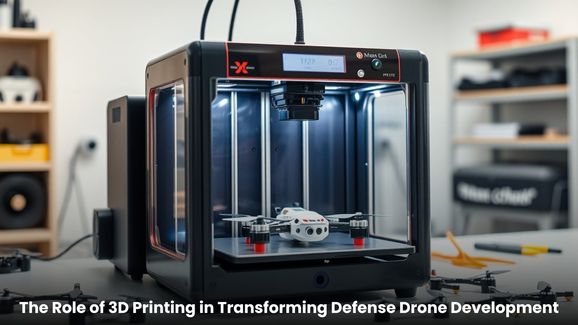 How 3D Printing is Revolutionizing Defence Drone Development