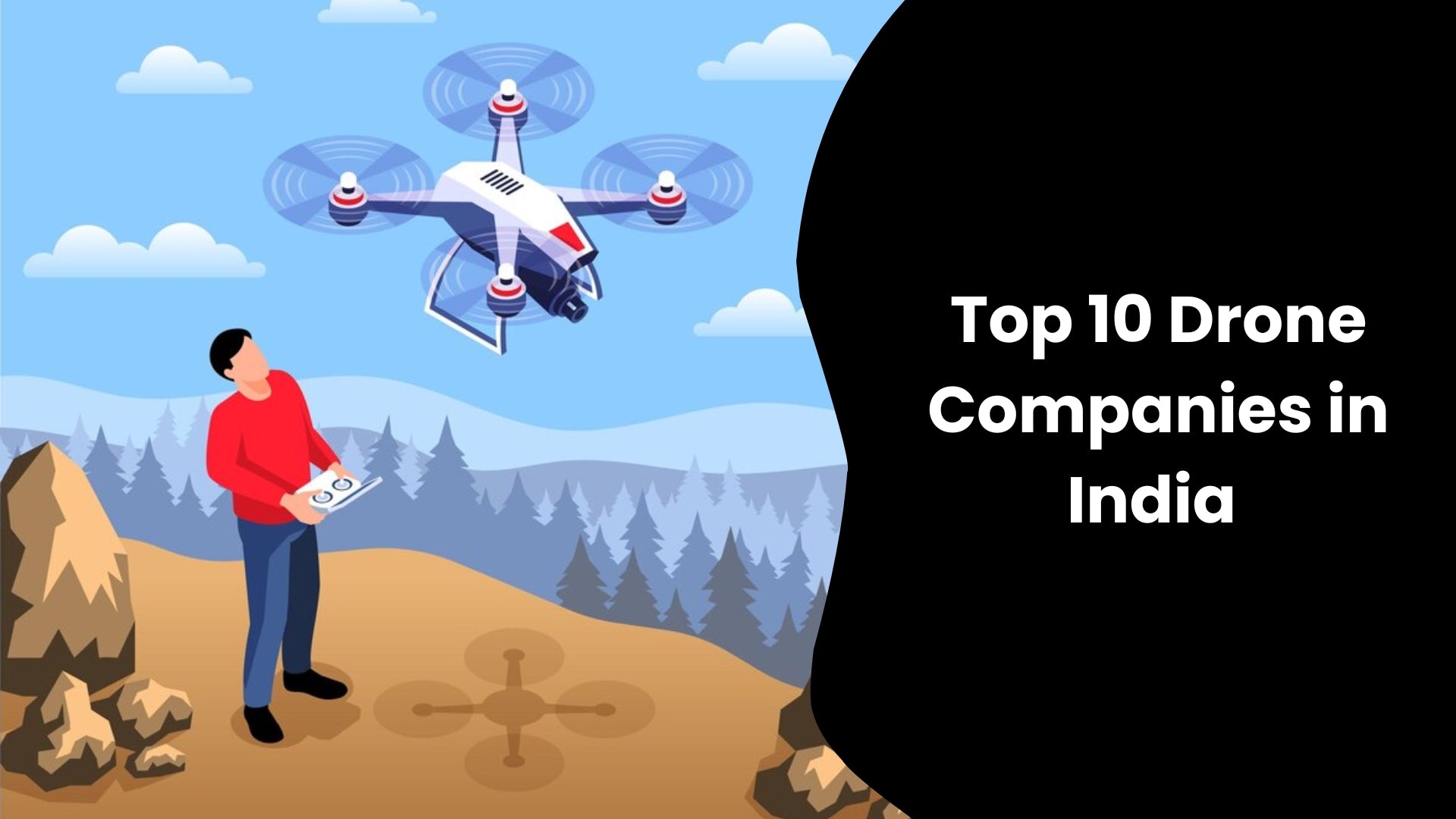 Top 10-Drone Startups in India