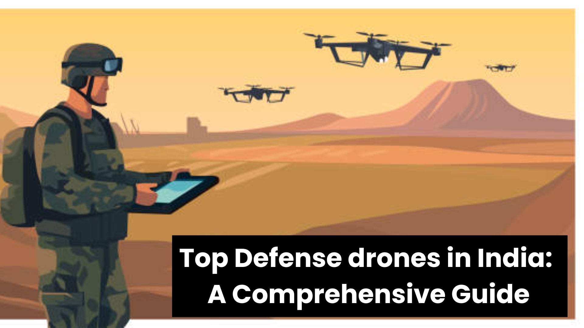 Top Defense Drones in India: A Comprehensive Overview