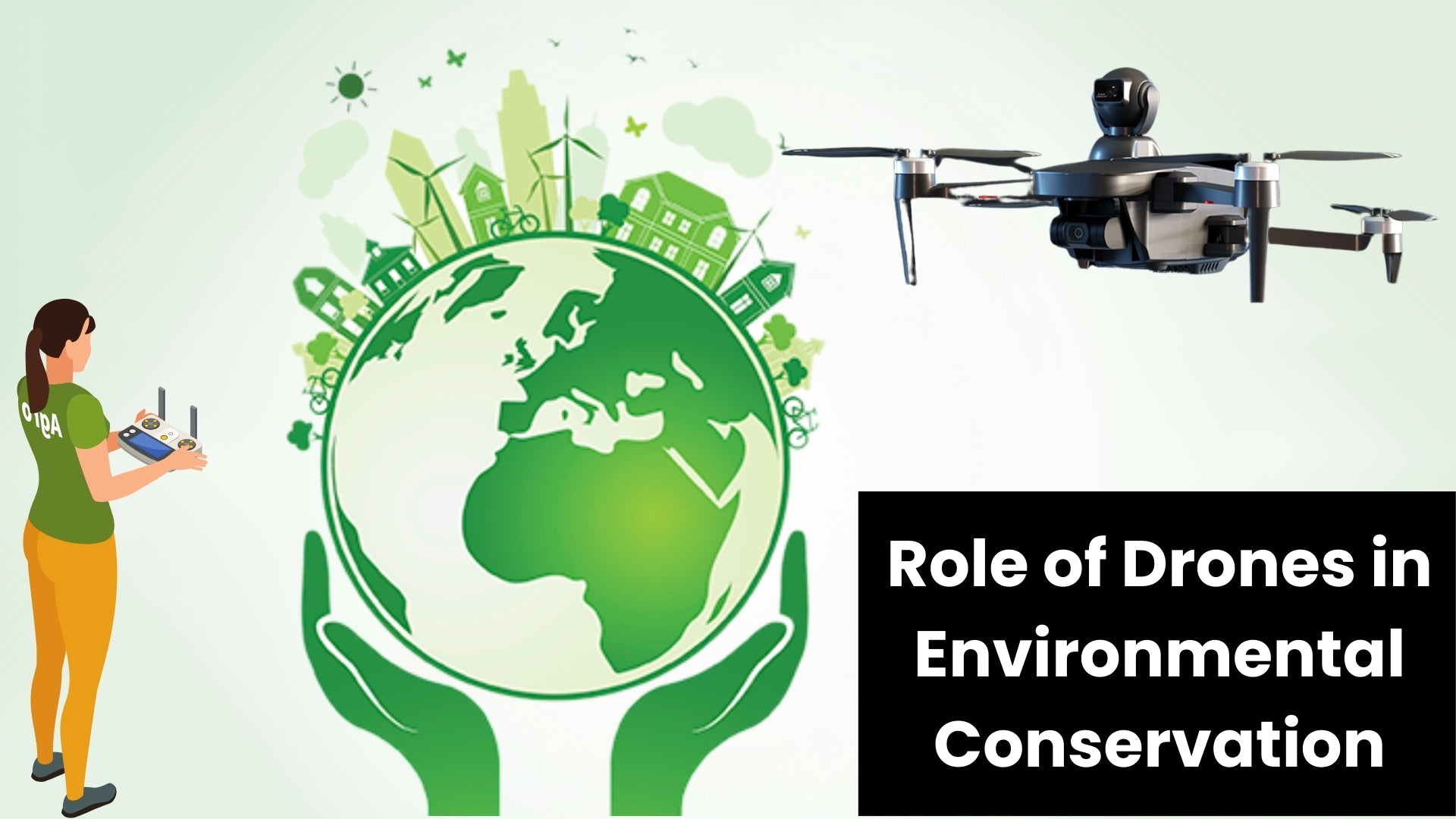 Role of drones in environmental conservation