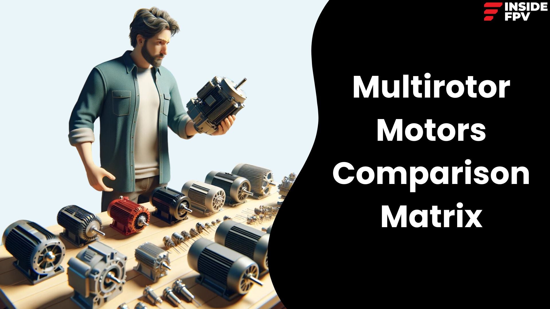 Multirotor Motors Comparison Matrix