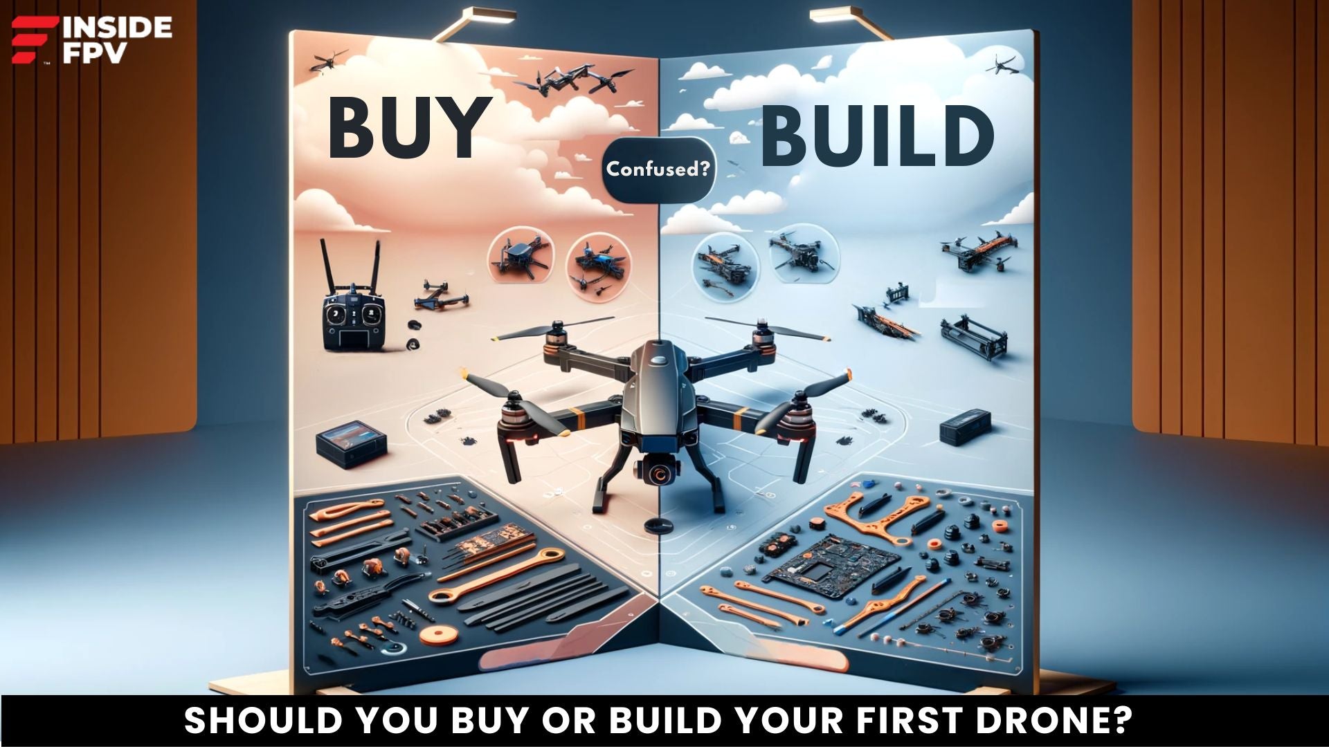 SHOULD YOU BUY OR BUILD YOUR FIRST DRONE?