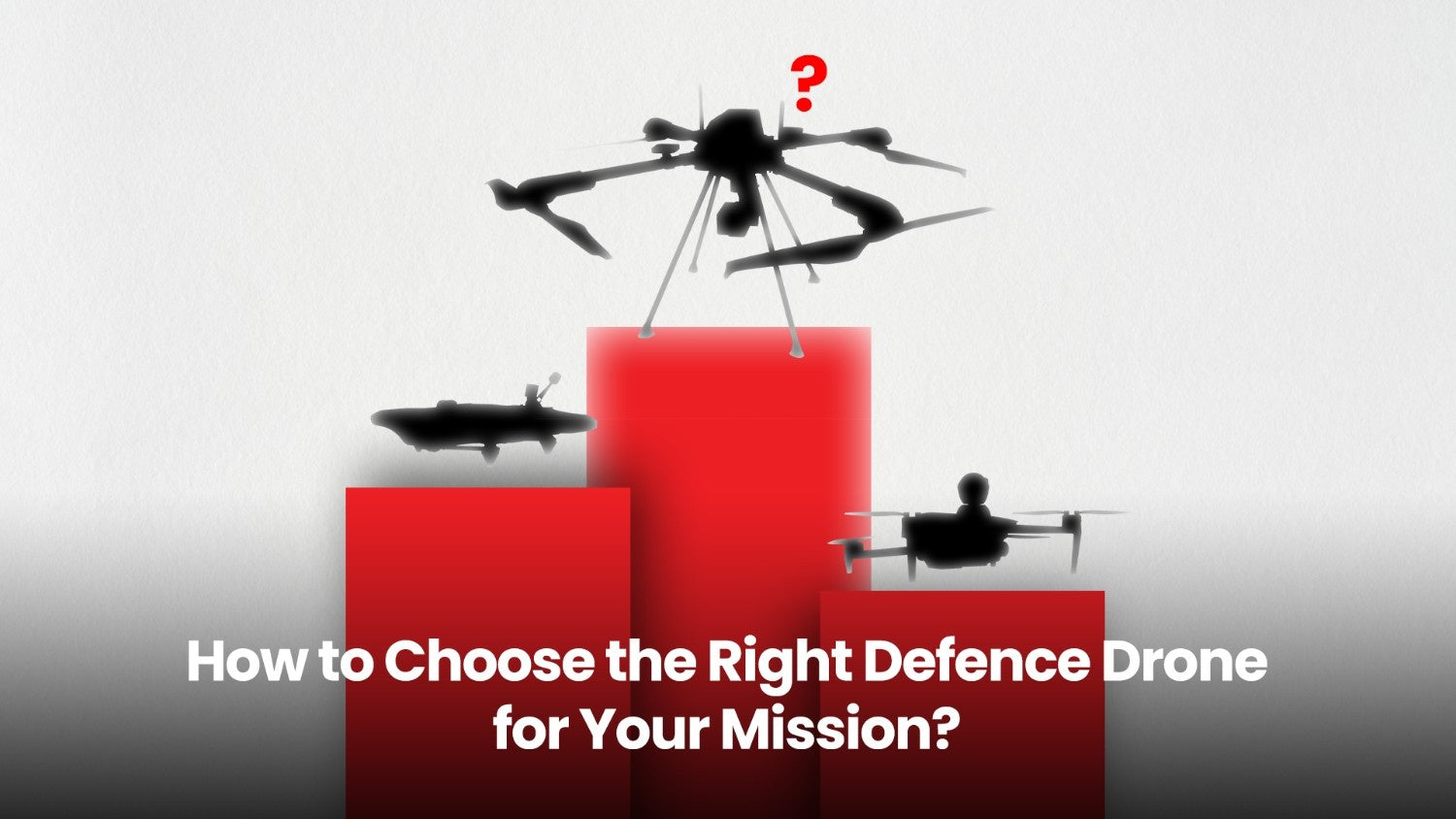 How to Choose the Right Defence Drone for Your Mission
