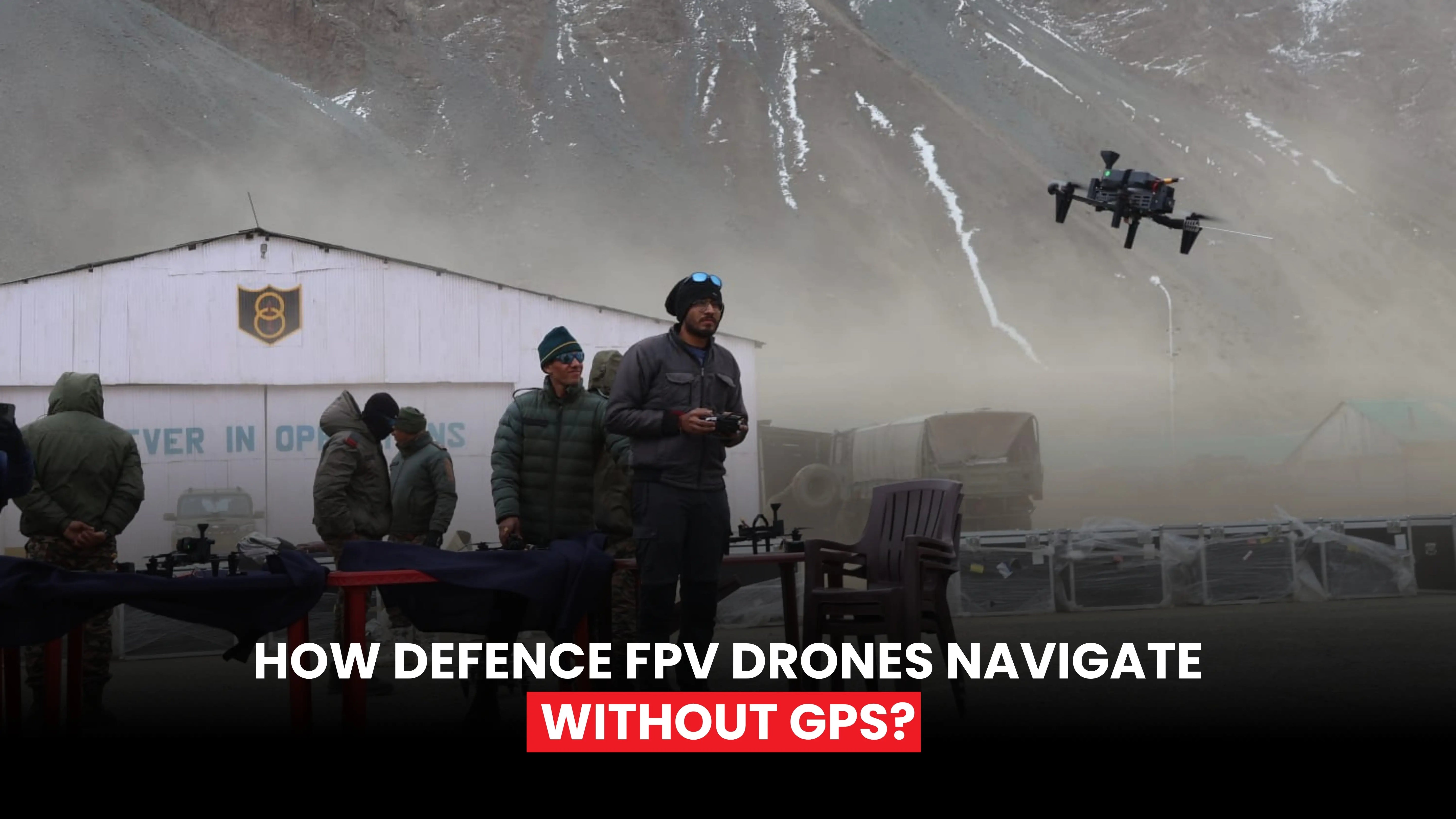 defence FPV drones, autonomous drone navigation, visual SLAM, inertial navigation, drone return-to-base