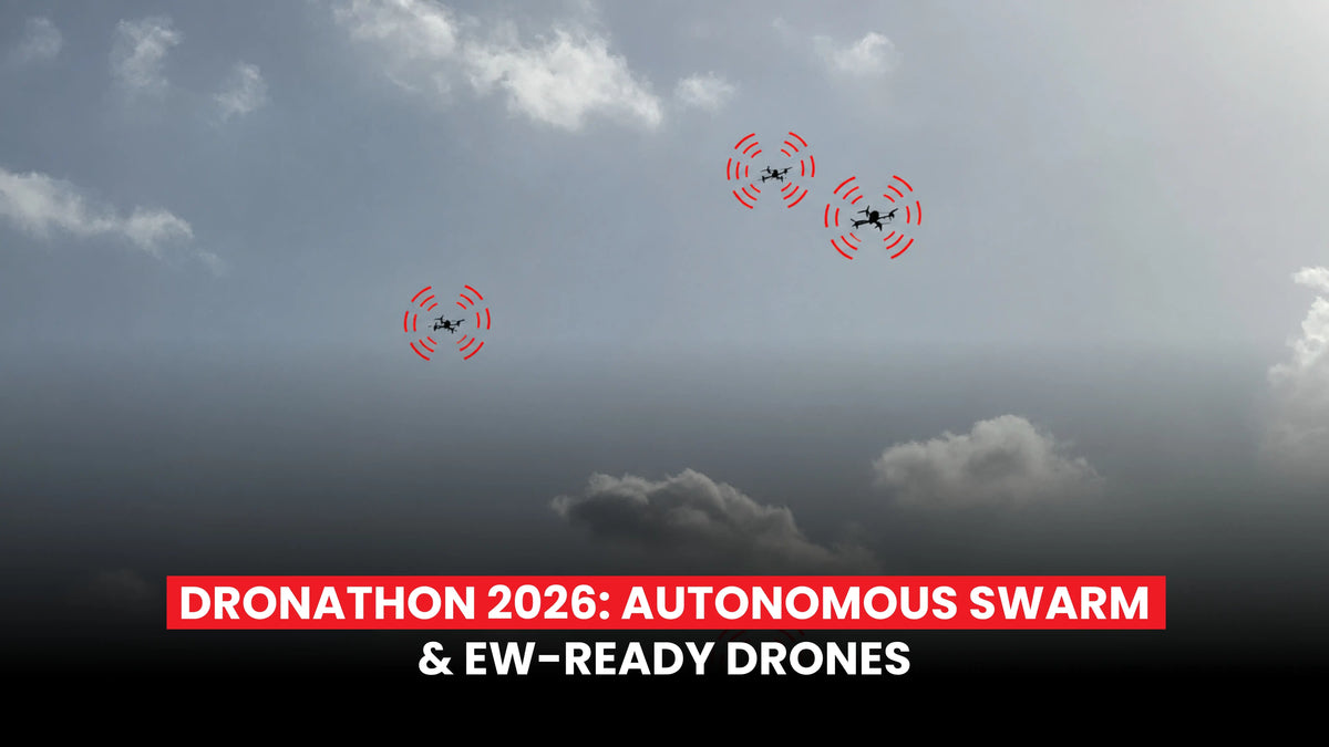 Dronathon 2026: Autonomous, Swarm and EW Ready Drones for the Indian Air Force