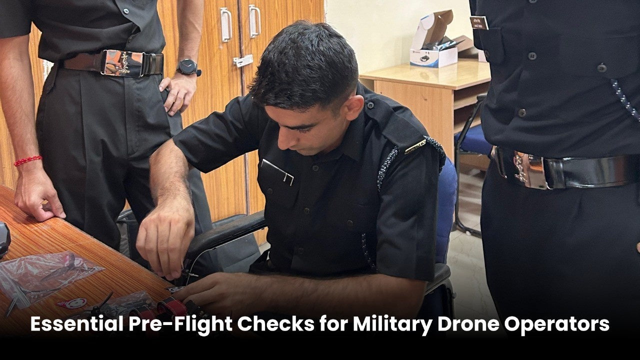 Essential Pre-Flight Checks for Military Drone Operators