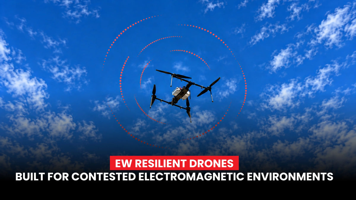 EW Resilient Drones and Electronic Warfare