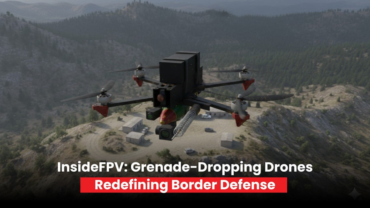 How Grenade Dropping Drones Are Shaping the Future of Border Security