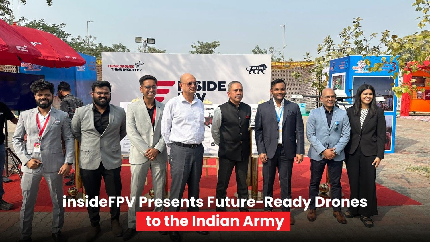 insideFPV Presents Future-Ready Drones to the Indian Army