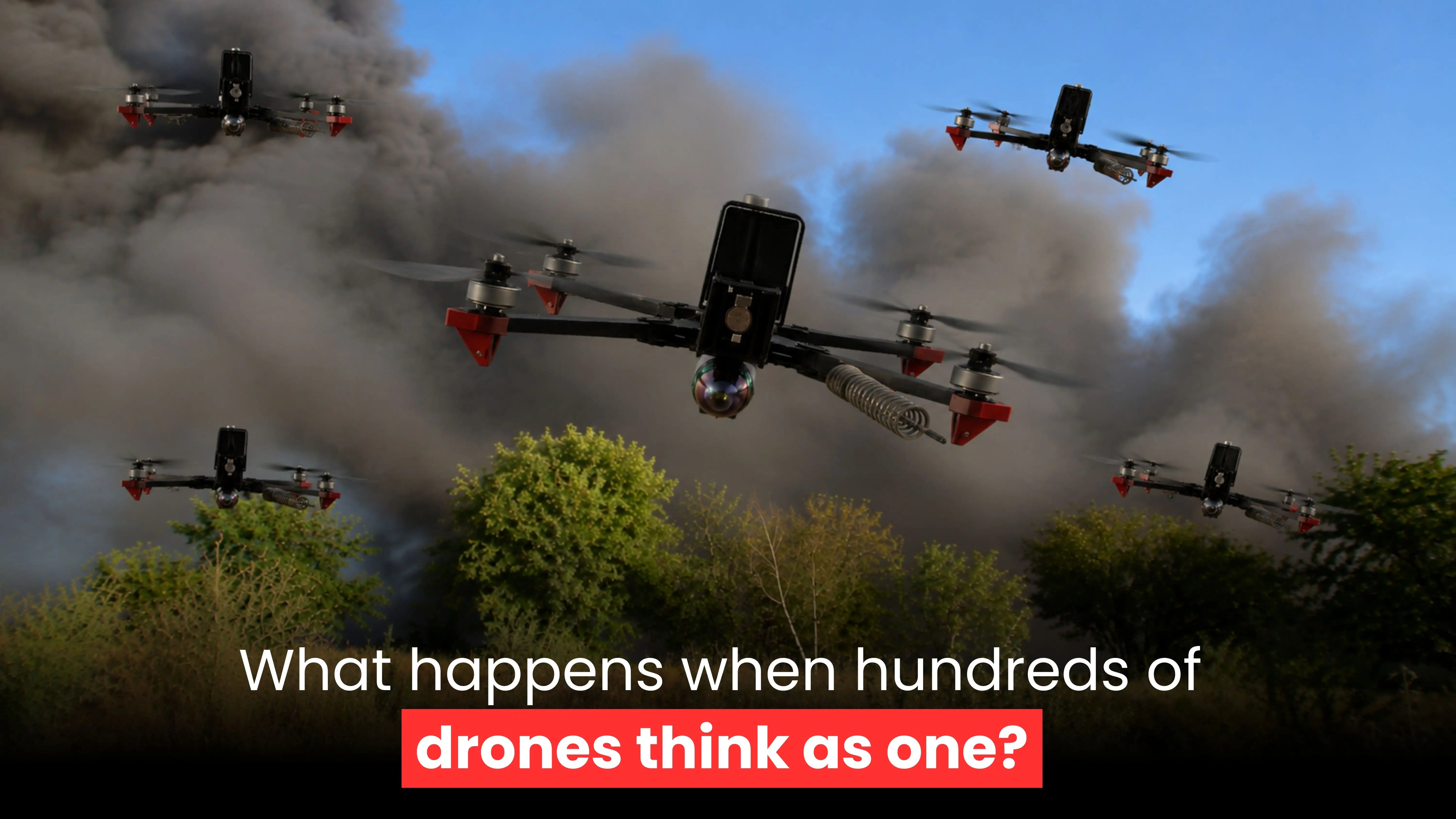 Drone Swarms in Modern Warfare: How Collective Intelligence Is Transforming Future Battlefields