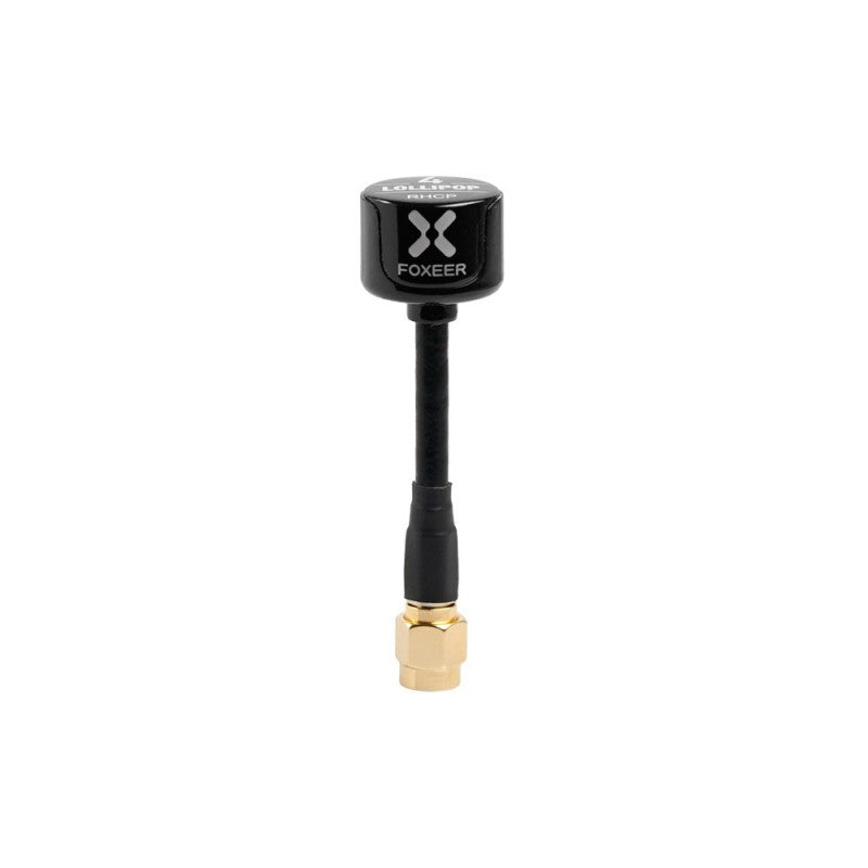 Foxeer Lollipop 4 5.8GHz RHCP SMA Antenna (Black) (2Pcs)