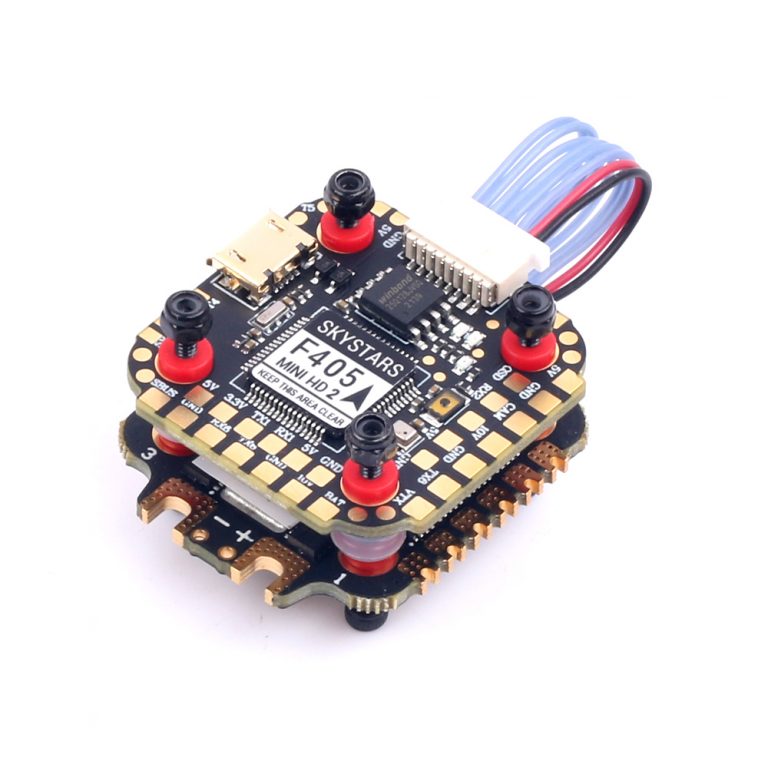 SKYSTARS F405HD Mini Flight Controller &amp; KM40 40A ESC stack