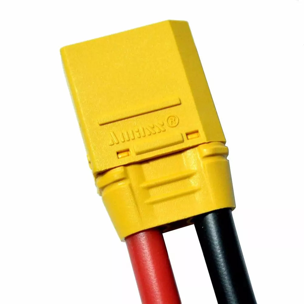 SafeConnect XT90 Plug Male 10AWG 10cm Tall with Housing