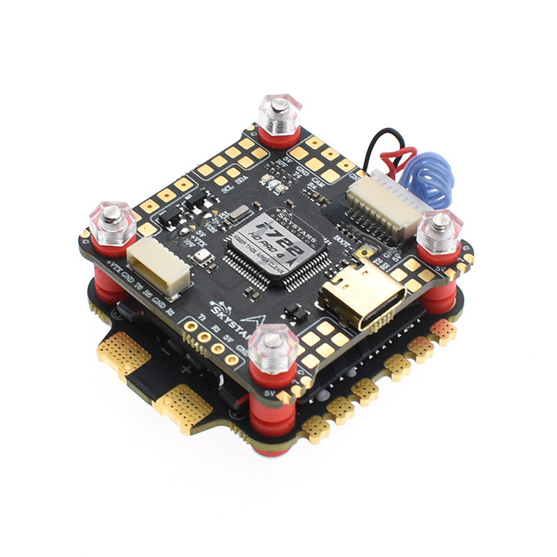 SkyStars Fly Stack - F722 HD Pro 4 OSD FC + KO45 45A 3-6S 4-in-1 BLHeli_32 128K ESC - 30x30